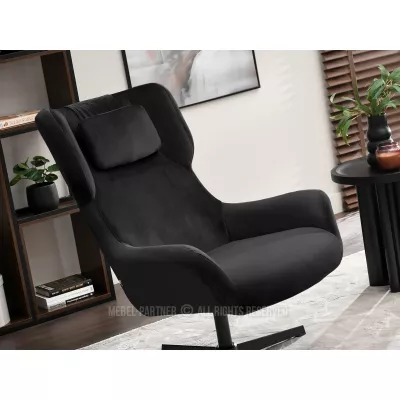 Otočné křeslo ANTE - černé