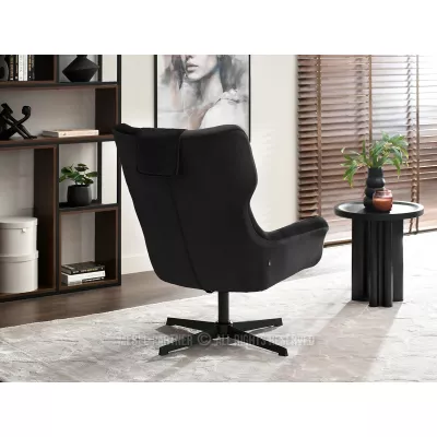 Otočné křeslo ANTE - černé