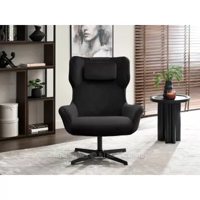 Otočné křeslo ANTE - černé