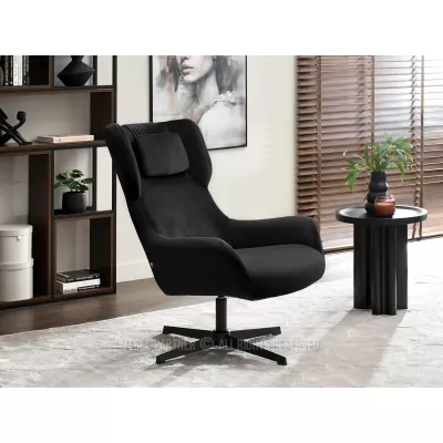 Otočné křeslo ANTE - černé