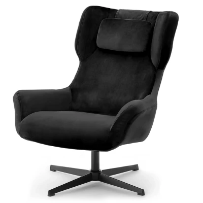 Otočné křeslo ANTE - černé