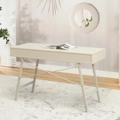 Psací stůl DEVON - krémový