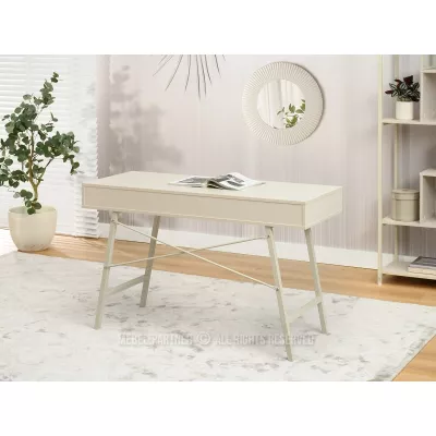 Psací stůl DEVON - krémový