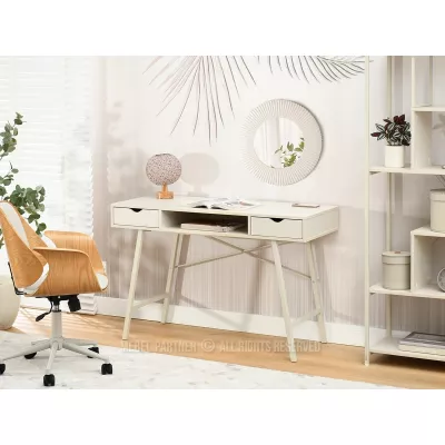 Psací stůl DEVON - krémový