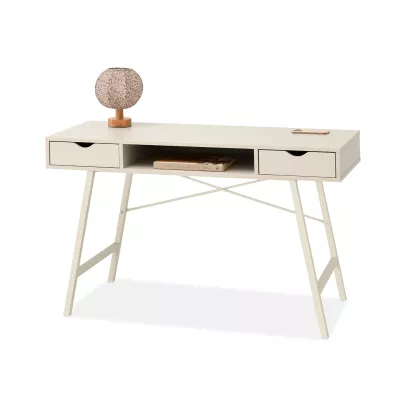 Psací stůl DEVON - krémový