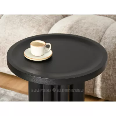 Kulatý konferenční stolek BERT - černý