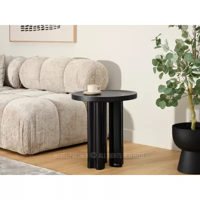 Kulatý konferenční stolek BERT - černý