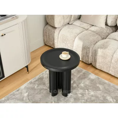 Kulatý konferenční stolek BERT - černý