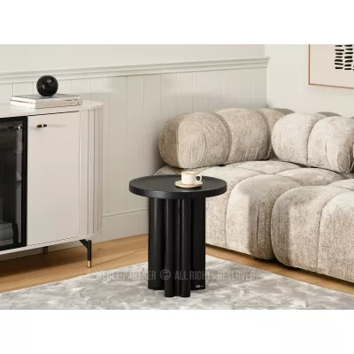 Kulatý konferenční stolek BERT - černý