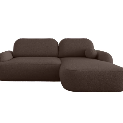 Rozkládací sedací souprava MOHYLA s úložným prostorem - hnědá