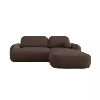 Rozkládací sedací souprava MOHYLA s úložným prostorem - hnědá