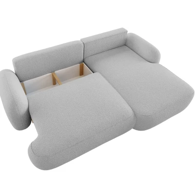 Rozkládací sedací souprava MOHYLA s úložným prostorem - šedá