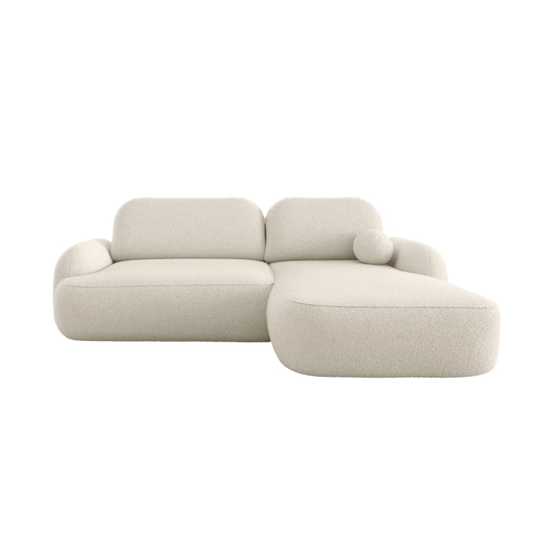 Rozkládací sedací souprava MOHYLA s úložným prostorem - vanilková