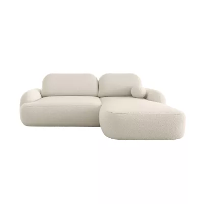 Rozkládací sedací souprava MOHYLA s úložným prostorem - vanilková