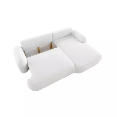 Rozkládací sedací souprava MOHYLA s úložným prostorem - světle šedá