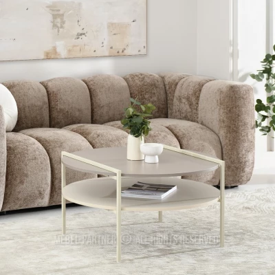 Konferenční stolek JOVITO - béžový / krémový