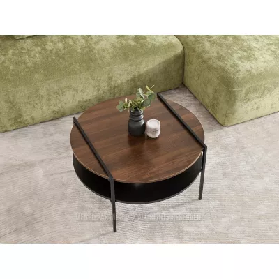 Konferenční stolek JOVITO - ořech / černý