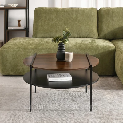 Konferenční stolek JOVITO - ořech / černý