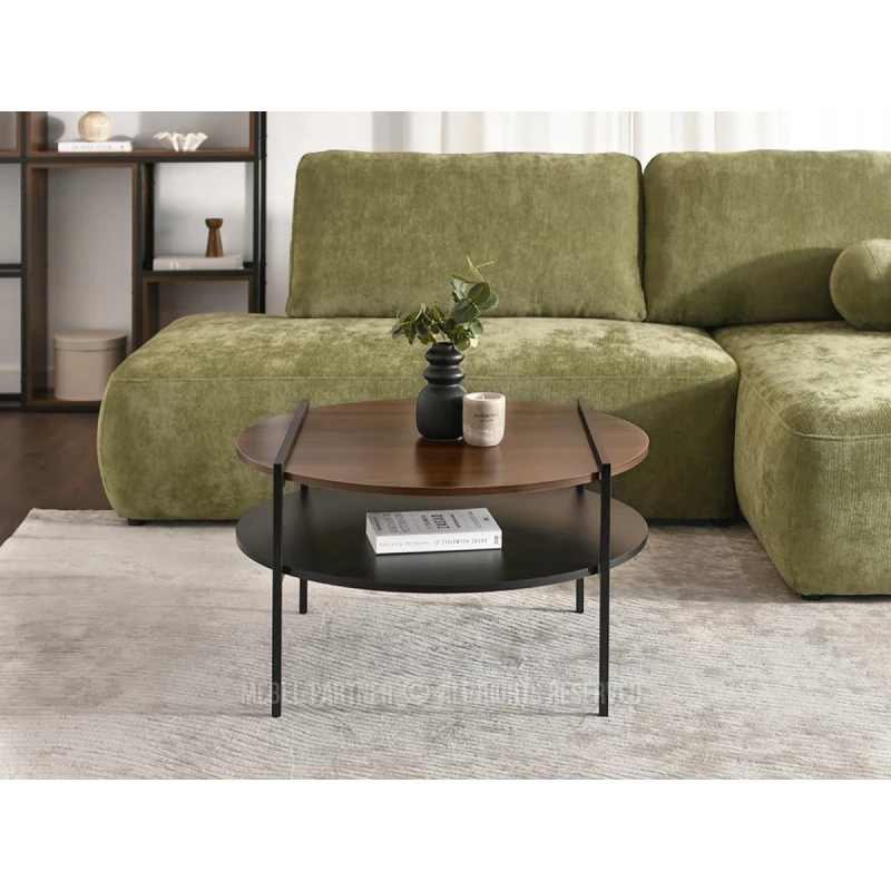 Konferenční stolek JOVITO - ořech / černý