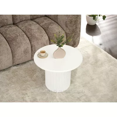 Konferenční stolek ALBAN - bílý