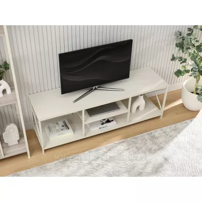 Televizní stolek DINKO - krémový