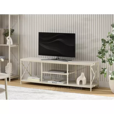 Televizní stolek DINKO - krémový