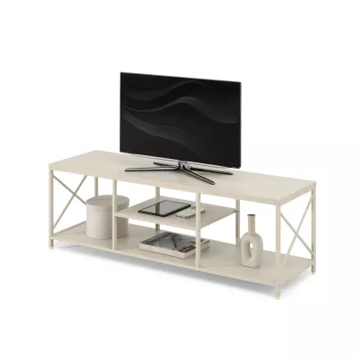 Televizní stolek DINKO - krémový