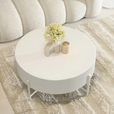 Konferenční stolek MAGNER - bílý