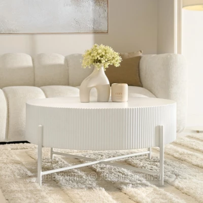 Konferenční stolek MAGNER - bílý