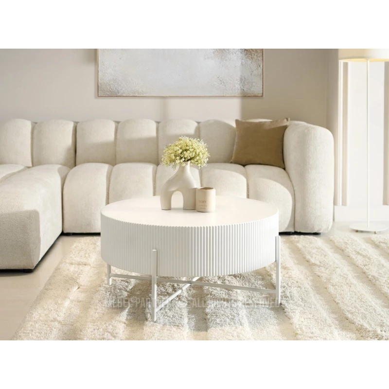 Konferenční stolek MAGNER - bílý