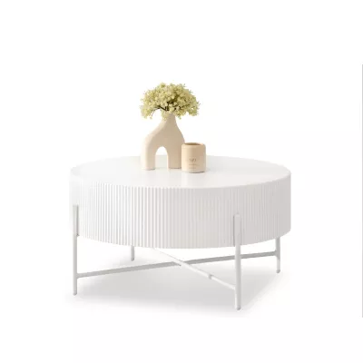 Konferenční stolek MAGNER - bílý