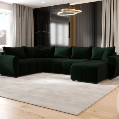 Rozkládací sedačka do U LUKAVA - zelená