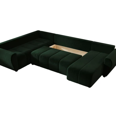 Rozkládací sedačka do U LUKAVA - zelená