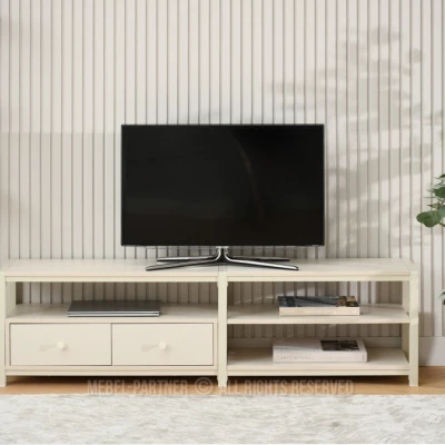 Televizní stolek ROMER - krémový