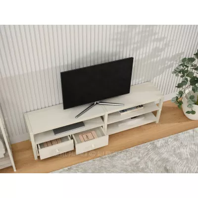 Televizní stolek ROMER - krémový