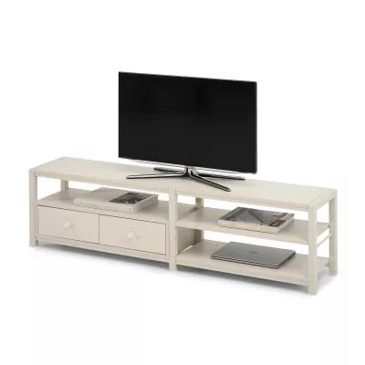 Televizní stolek ROMER - krémový