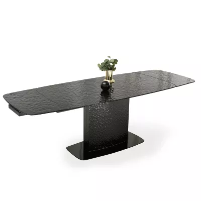 Rozkládací jídelní stůl 160(240)x90 BELLO - černý
