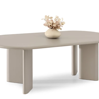 Elegantní jídelní stůl BEVAN - béžový