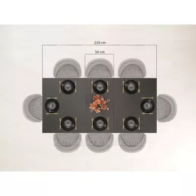 Jídelní stůl 160(260)x100 HARLY - dub