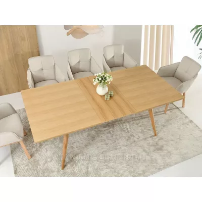 Jídelní stůl 160(260)x100 HARLY - dub