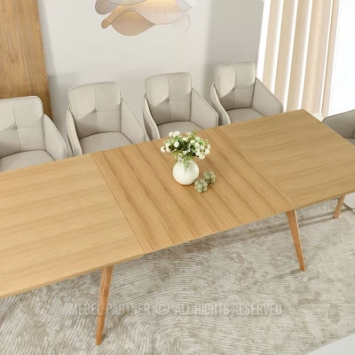 Jídelní stůl 160(260)x100 HARLY - dub