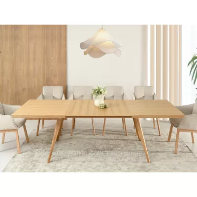 Jídelní stůl 160(260)x100 HARLY - dub