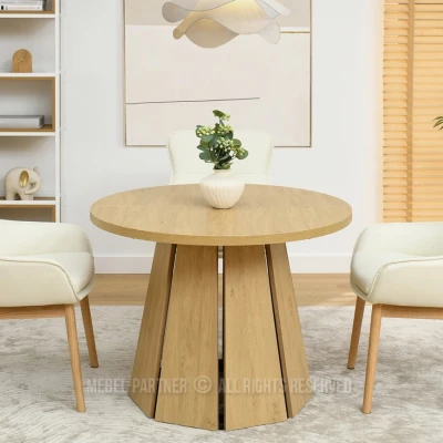 Designový rozkládací stůl 100(180)x100 DAMIEN - dub