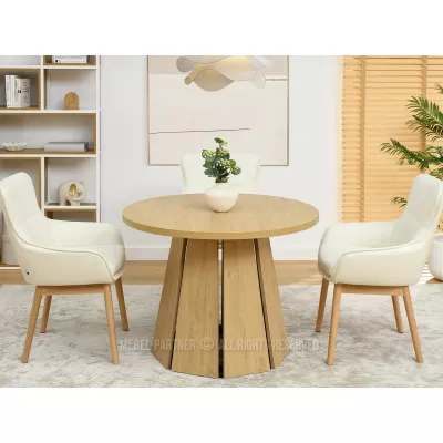 Designový rozkládací stůl 100(180)x100 DAMIEN - dub