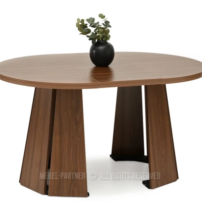 Designový rozkládací stůl 100(180)x100 DAMIEN - ořech