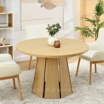 Designový jídelní stůl 120 DAMIEN - dub