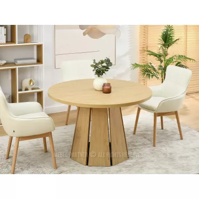 Designový jídelní stůl 120 DAMIEN - dub