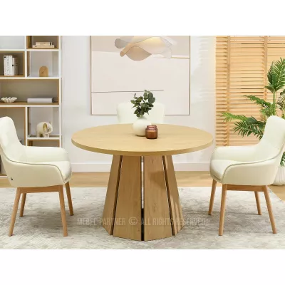 Designový jídelní stůl 120 DAMIEN - dub