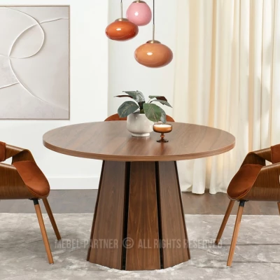 Designový jídelní stůl 120 DAMIEN - ořech