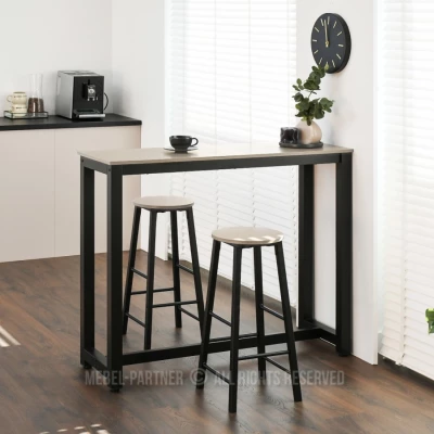 Barový set SERGIO - béžový / černý